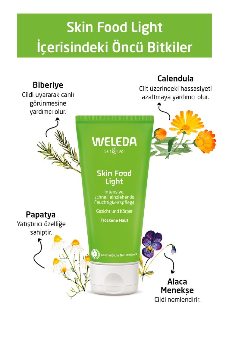 Skin Food Light Nemlendirici Ve Besleyici Organik Bakım Kremi 75ml - Normal Ve Kuru Ciltler