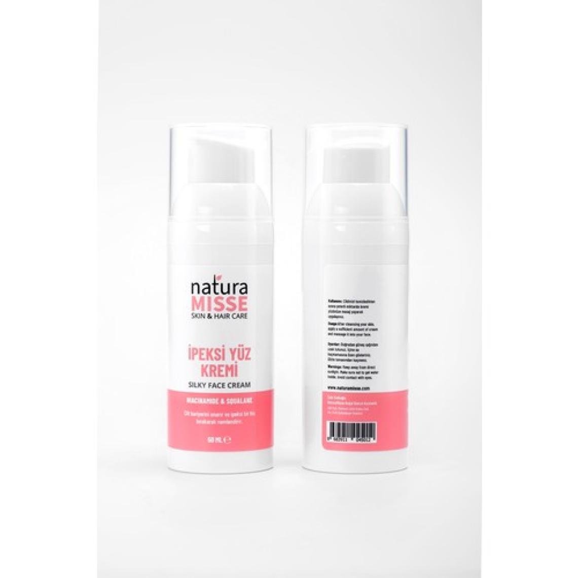 Naturamisse İpeksi Yüz Kremi 50 Ml Niacinamide Squalen Doğal Nemlendirici- Anti aging - Onarıcı