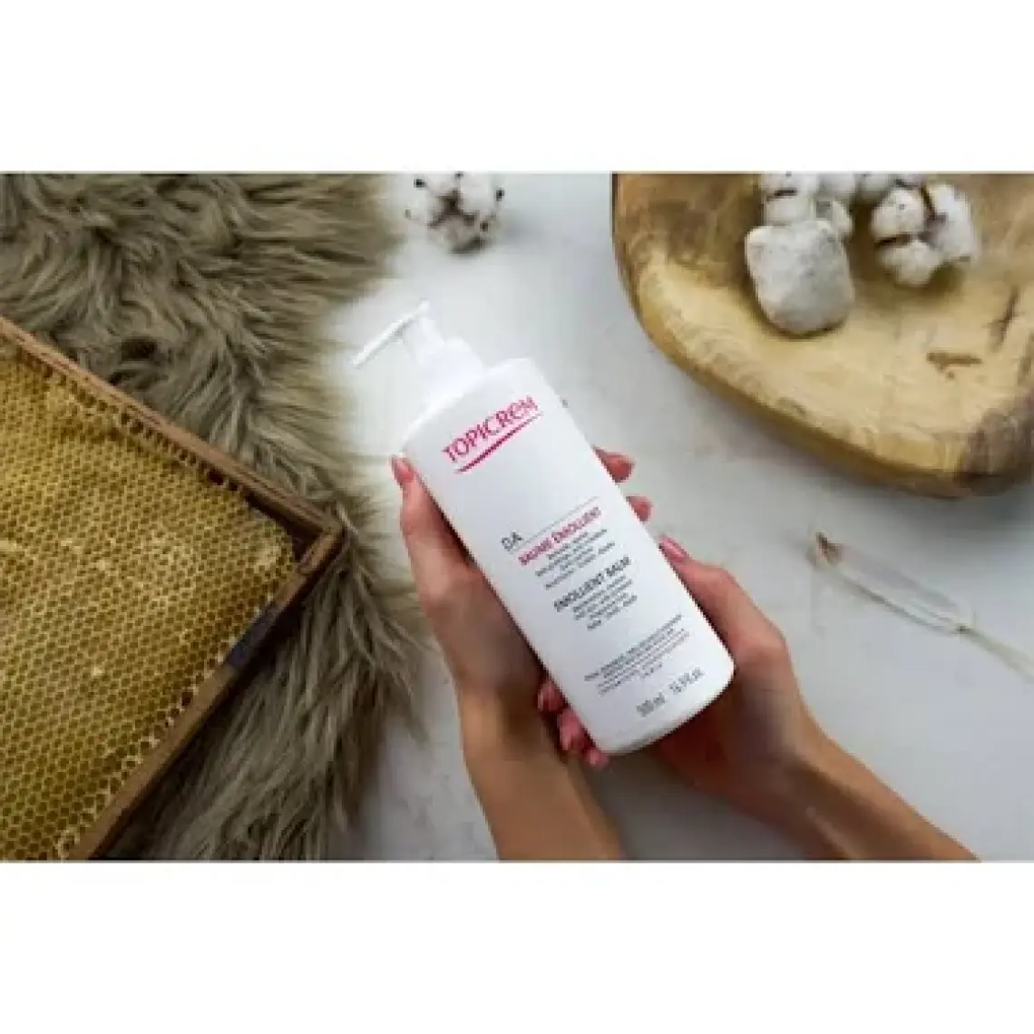 Topicrem AD Emollient Balm 500ml - Çok Kuru Hassas ve Atopik Ciltler İçin Bakım Kremi