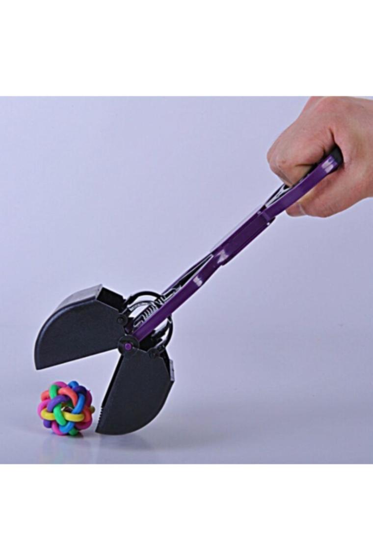 Köpek Dışkı Toplama Aparatı 28 Cm Mor