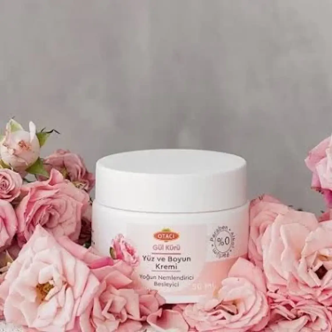 Otacı Gül Kürü Yüz ve Boyun Kremi 50 ml