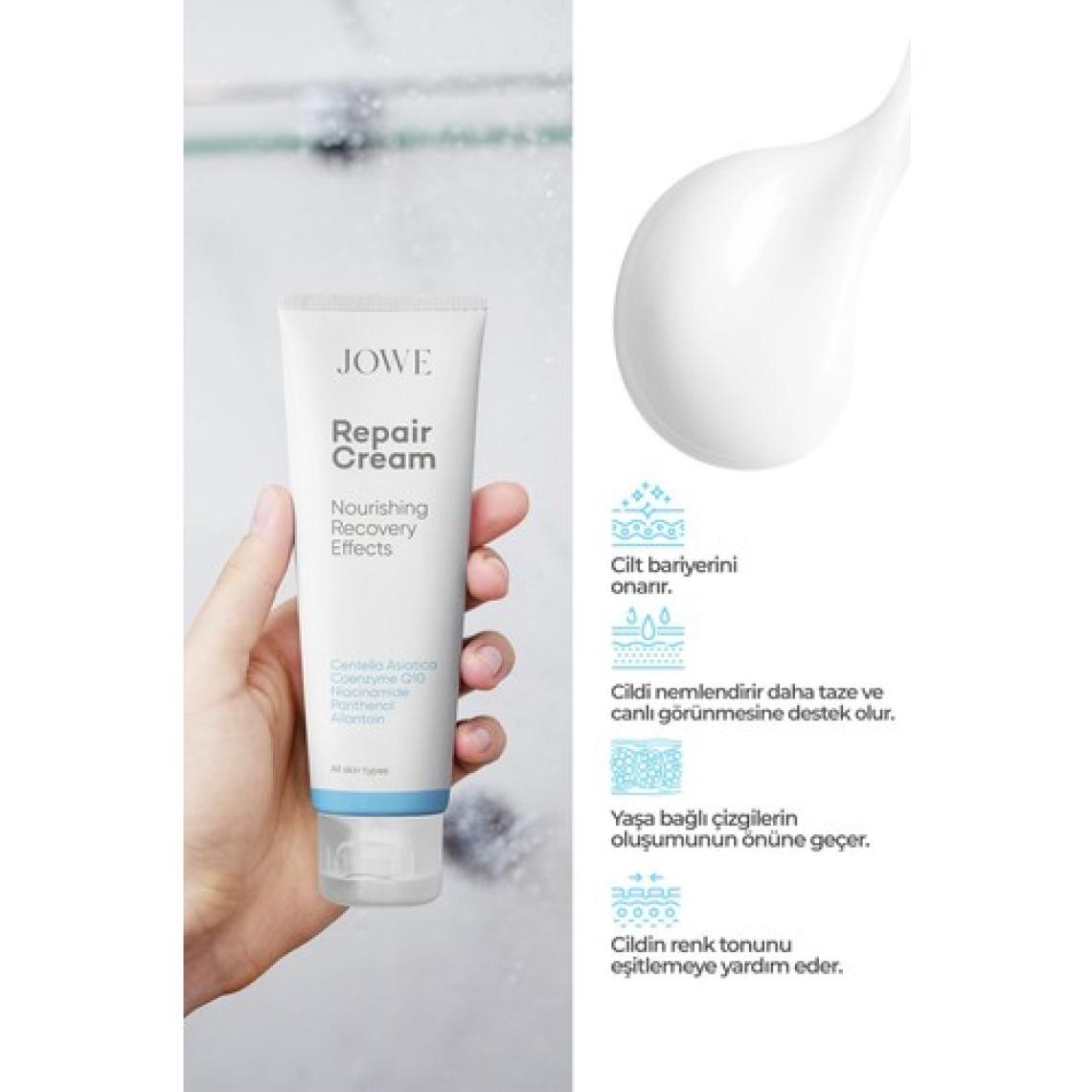 Jowe Onarıcı Cilt Bakım Kremi - Yoğun Nemlendirme ve Cilt Bariyerini Güçlendirme, 40 ml, Unisex