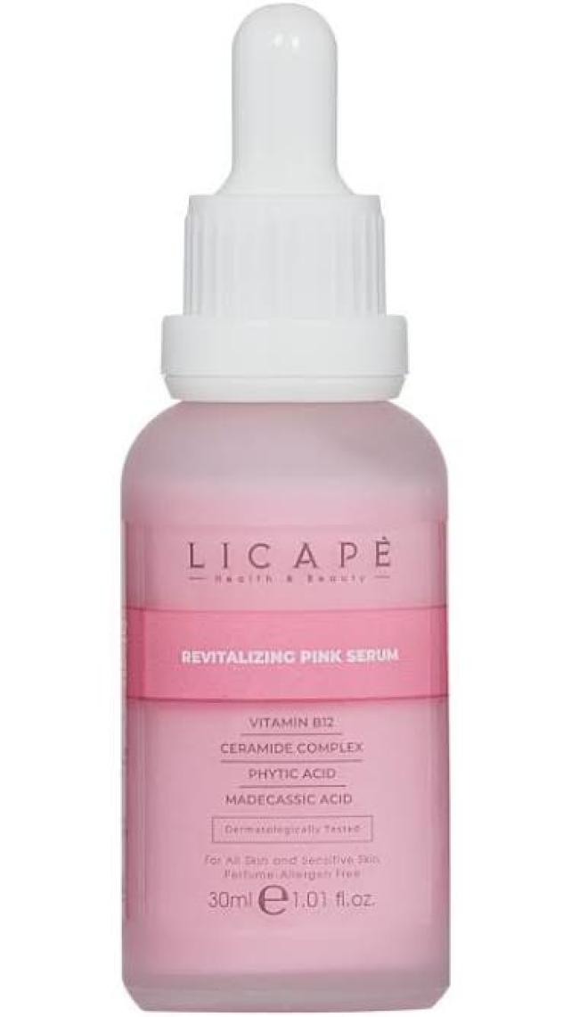 Licape 30 ml Nemlendirici Yüz Serumu - Aydınlatıcı, B12 Vitaminli ve Centella ile Zenginleştirilmiş, Tüm Cilt Tiplerine Uygun Hassas Formül