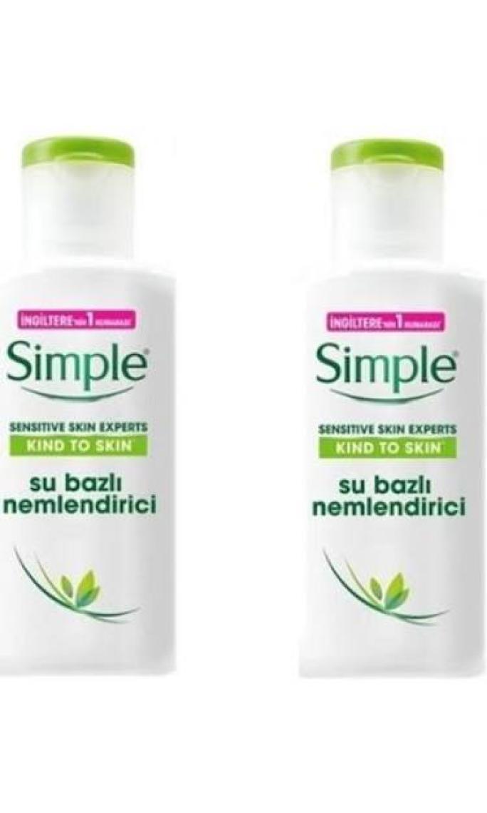 Simple Sensitive Skin Experts Su Bazlı Nemlendirici 125 ml x 2 Adet