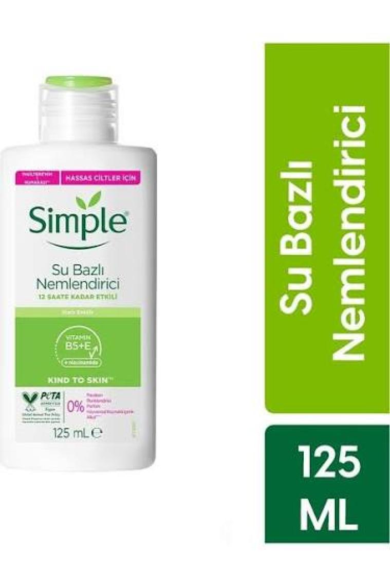 Simple Sensitive Skin Experts Su Bazlı Nemlendirici 125 ml x 2 Adet
