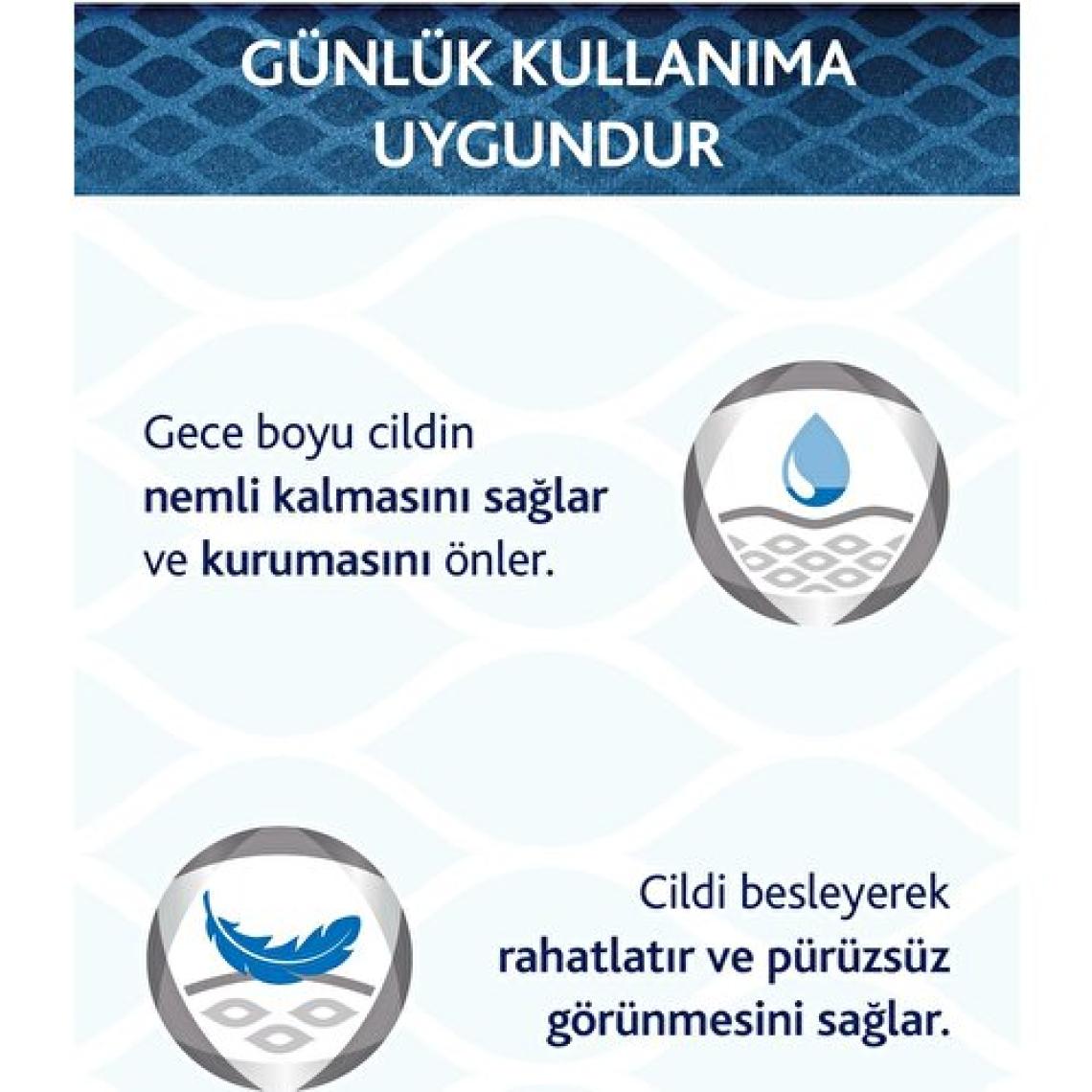 Bepanthol Derma Yoğun Nemlendirici Gece Bakım Kremi 50ML l Provitamin B5 Bakım Kompleksi