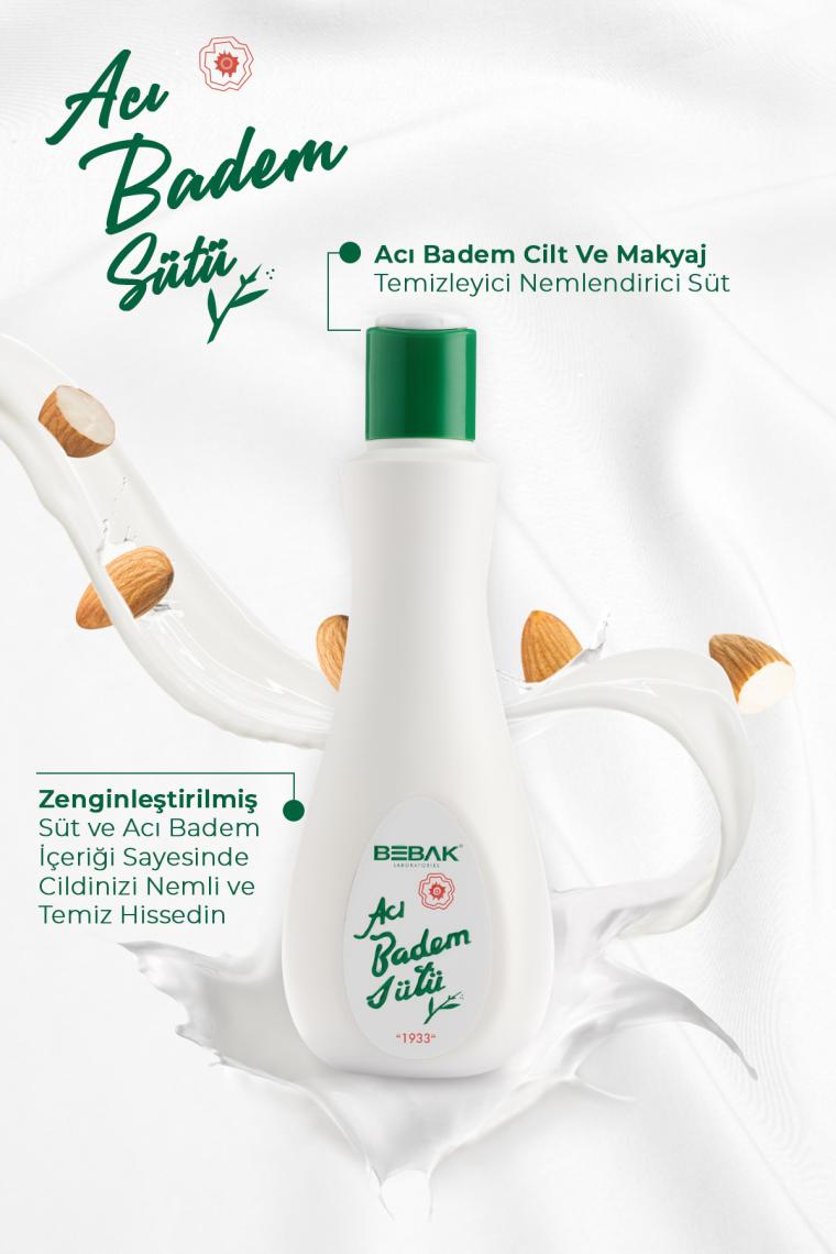 Bebak Acı Badem Sütü 120 ml