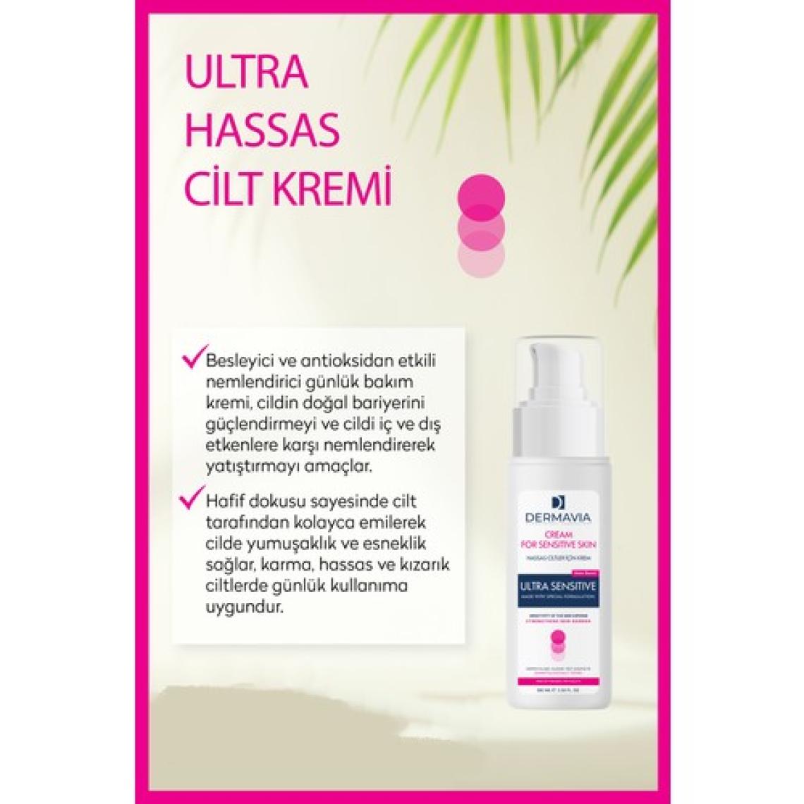 Dermavia Hassas Ciltler Için Krem 100 ml