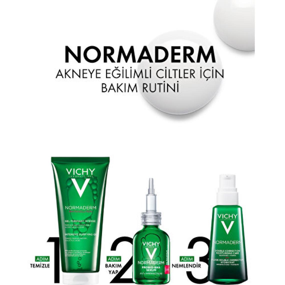 Vichy Normaderm Phytosolution Cilt Kusuru Kaşıtı Bakım Kremi, Yağlı ve Karma Ciltler 50 Ml
