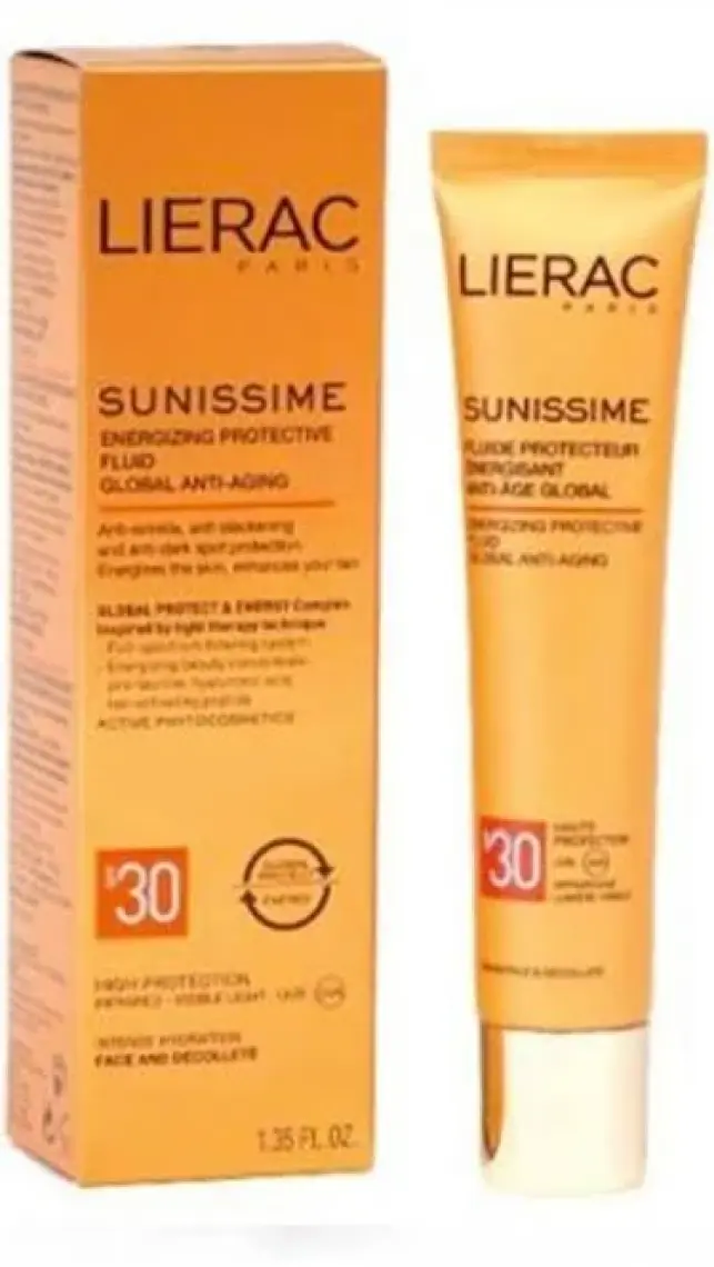 Lierac Sunissime Energizing Protective Fluid Spf30 40ml