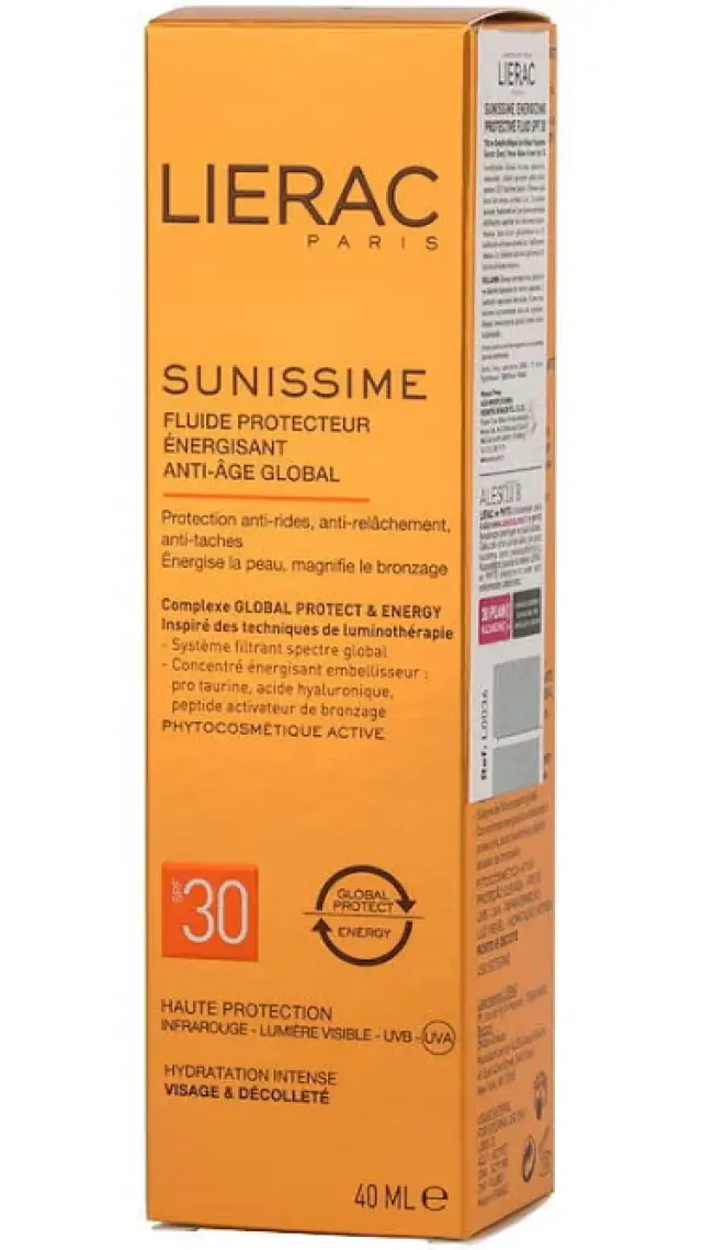 Lierac Sunissime Energizing Protective Fluid Spf30 40ml