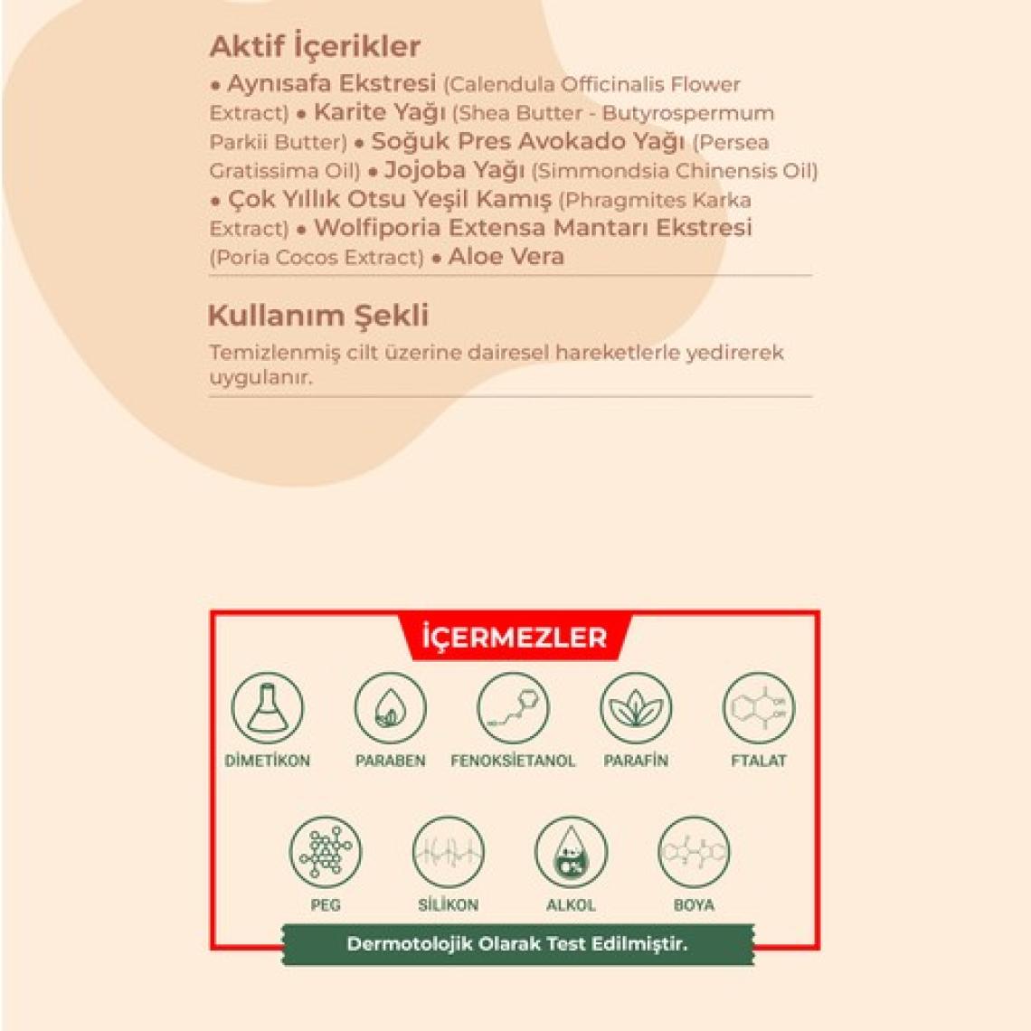 Momwell Organik Nemlendirici Yüz Kremi 50ml