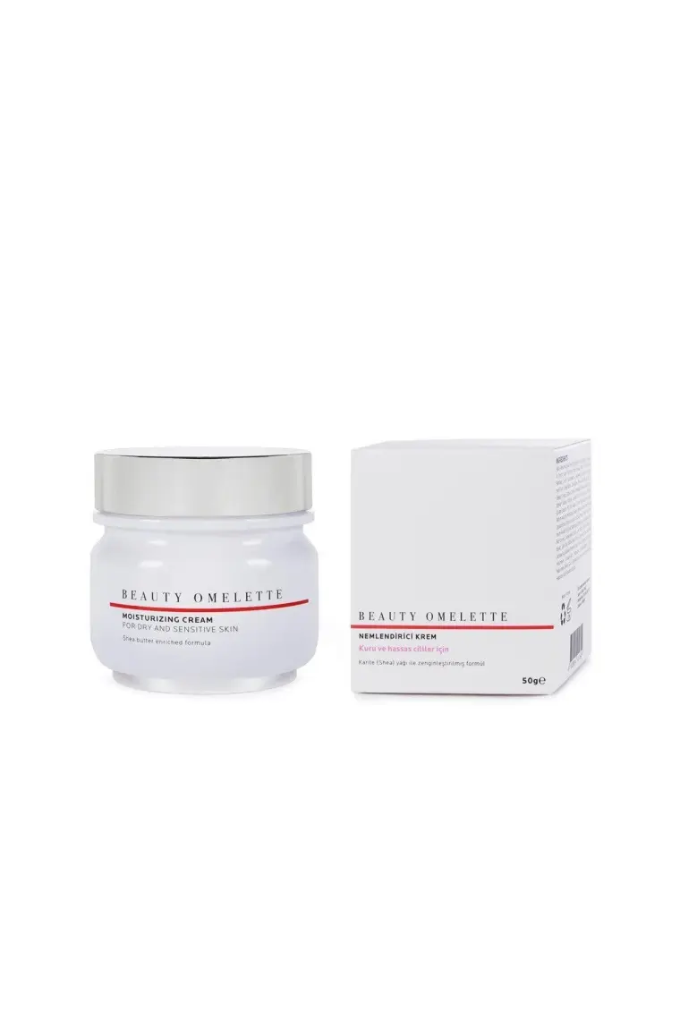 Beauty Omelette Kuru ve Hassas Ciltler Için Nemlendirici Krem