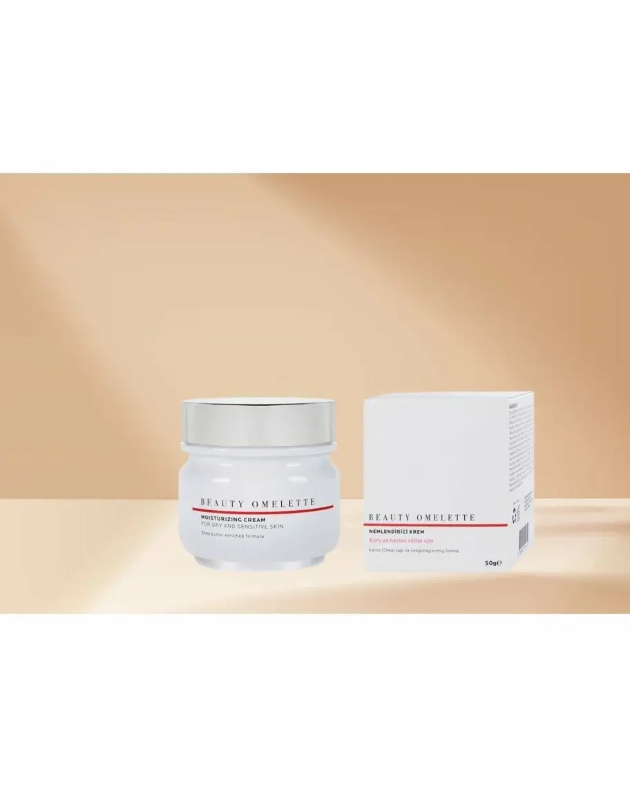 Beauty Omelette Kuru ve Hassas Ciltler Için Nemlendirici Krem