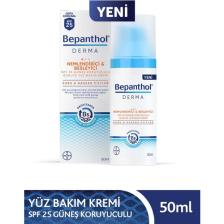 Bepanthol Derma Nemlendirici & Besleyici SPF 25 Günlük Yüz Kremi 50ML l Provitamin B5 Bakım Kompleksi