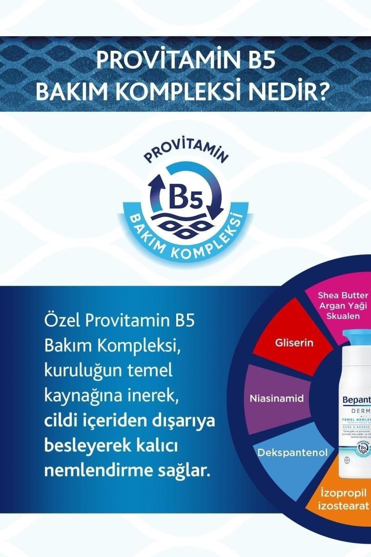 Bepanthol Derma Temel Nemlendirici Günlük Vücut Losyonu 400 ml