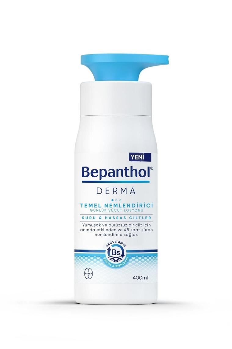 Bepanthol Derma Temel Nemlendirici Günlük Vücut Losyonu 400 ml