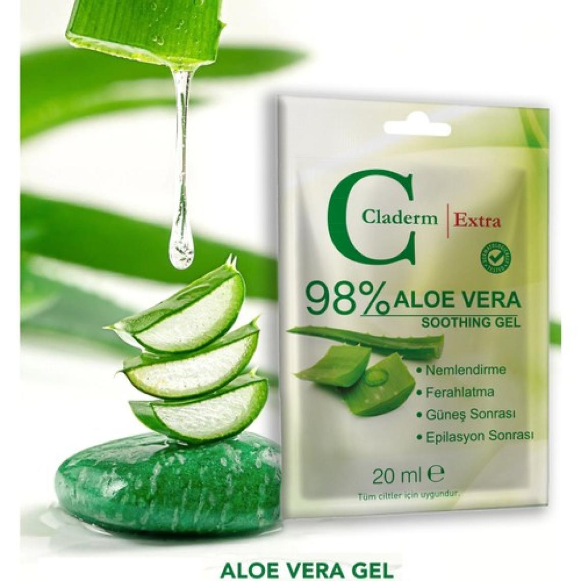 Claderm 5’li Aloe Vera Soothing Gel Avantaj Paketi 20ML.