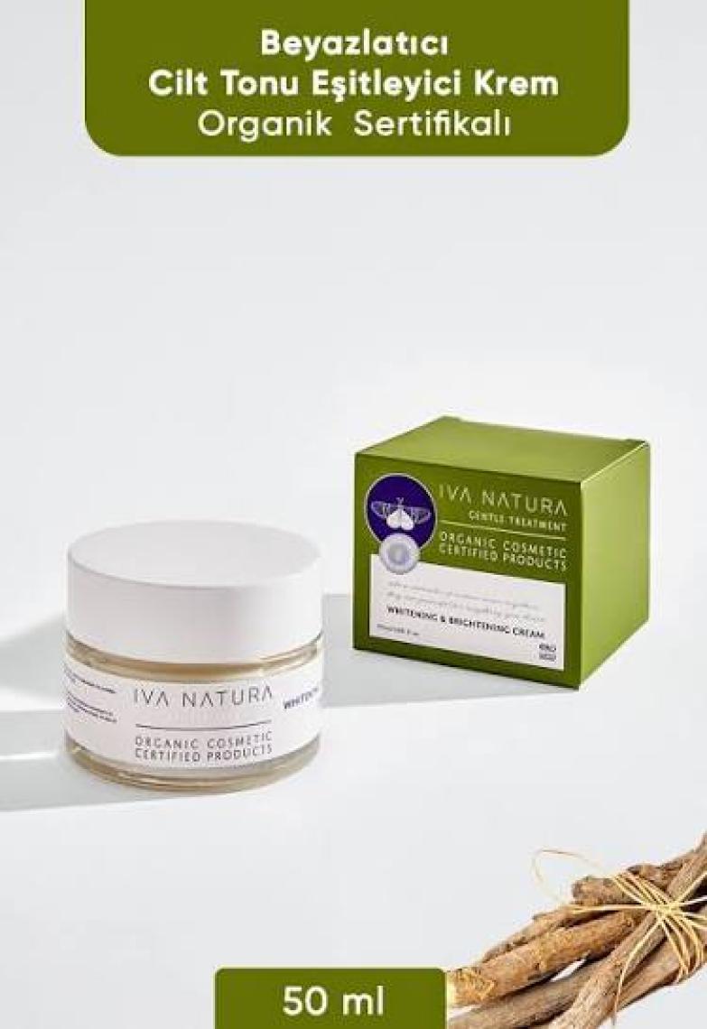 IVA NATURA Organik Cilt Tonu Eşitleyici Krem Meyan Kökü Özlü 50 ML