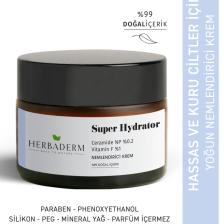 Super Hydrator Yoğun Nemlendirici Ceramide Np + Vitamin F, Hassas Ciltler