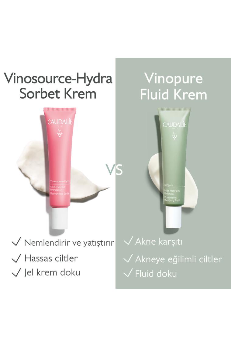 Vinopure Matlaştırıcı Fluid Krem 40 ml