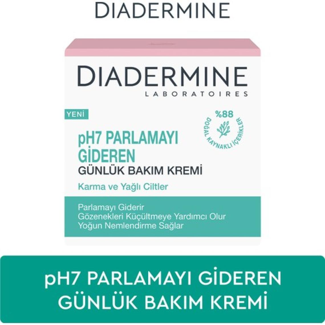 Diadermine Essencial Care Parlamayı Gideren Nemlendirici Bakım Kremi 50 ML