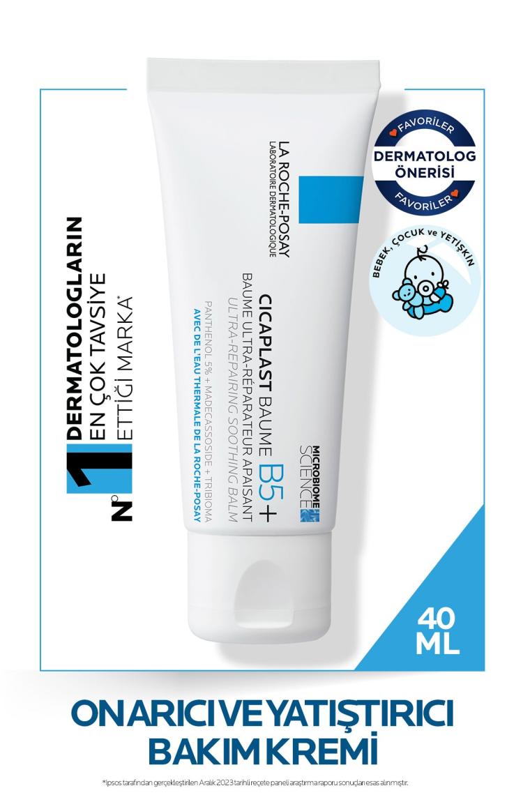 La Roche-Posay Cicaplast Baume B5 Yatıştırıcı ve Onarıcı Bakım Kremi 40 ml