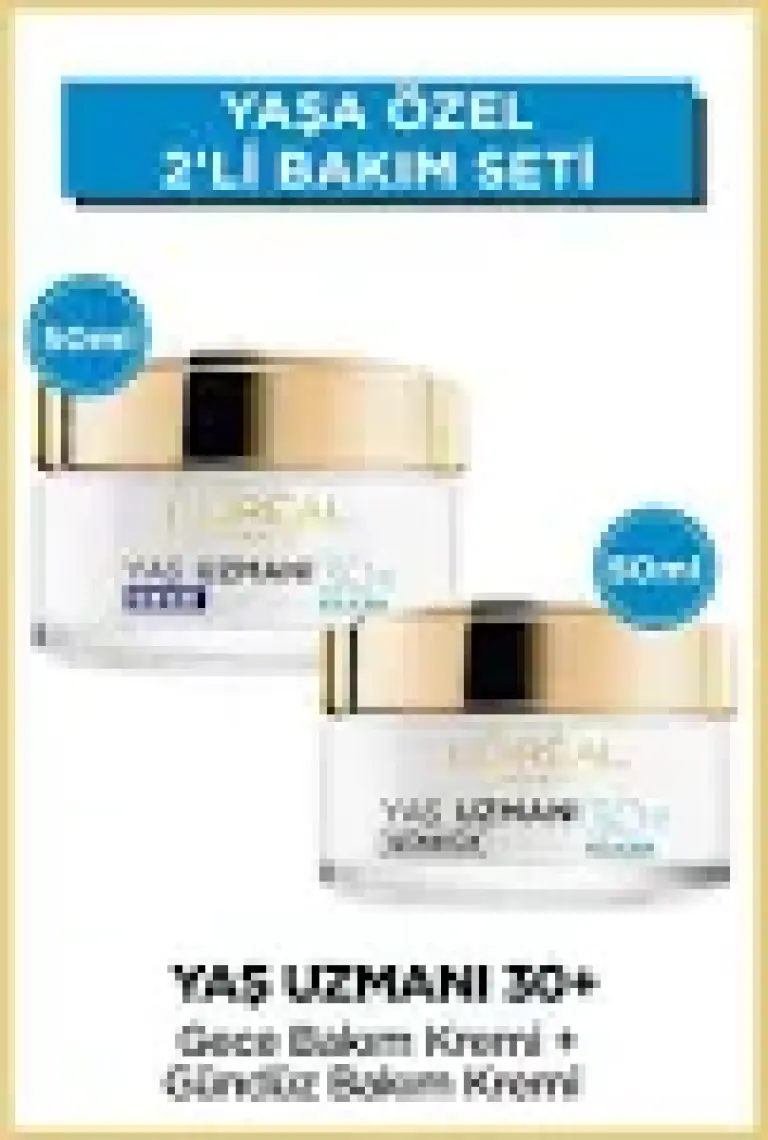 L'Oréal Paris L'oreal Paris Yaş Uzmanı 30+ Nemlendirici Gündüz & Gece Kremi Seti