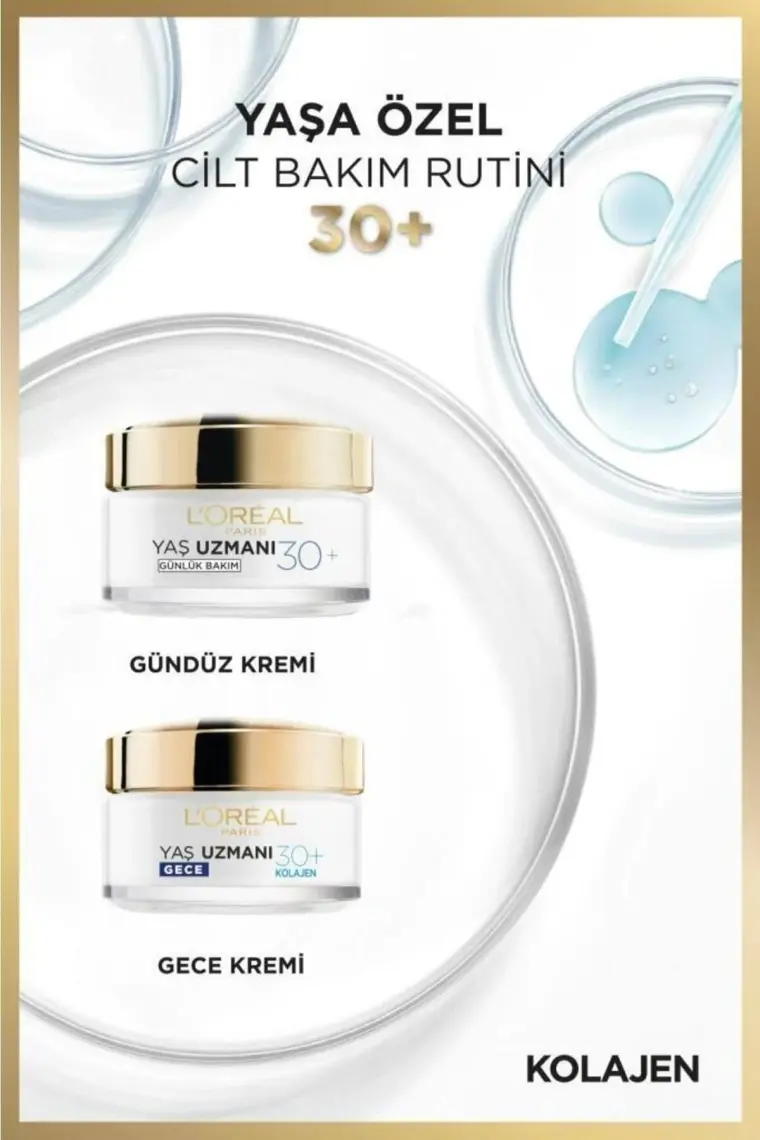 L'Oréal Paris L'oreal Paris Yaş Uzmanı 30+ Nemlendirici Gündüz & Gece Kremi Seti