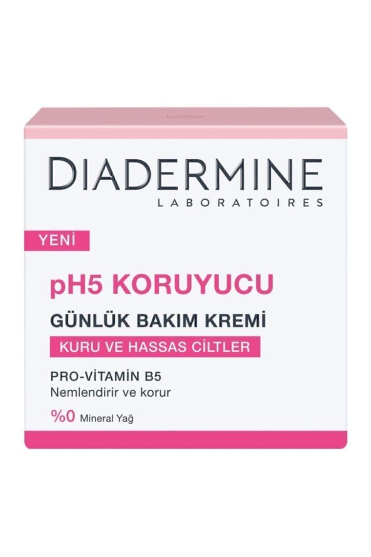 Diadermine Nemlendirici Bakım Kremi (Kuru Ve Hassas Ciltler İçin) 50 ml x 2 Adet