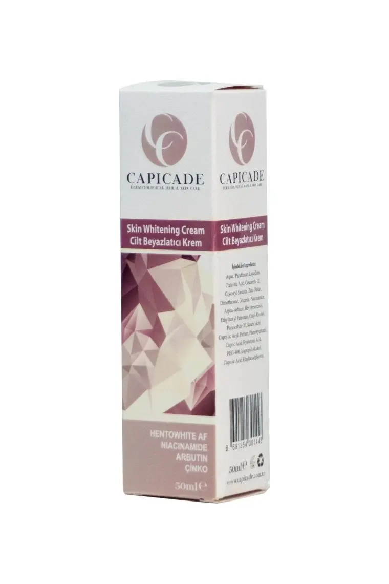 Capicade Cilt Beyazlatıcı Krem 50 Ml