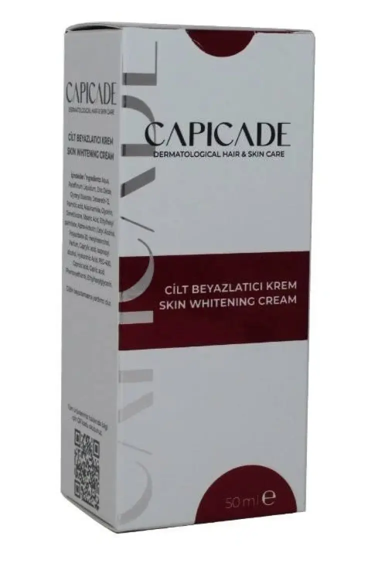 Capicade Cilt Beyazlatıcı Krem 50 Ml