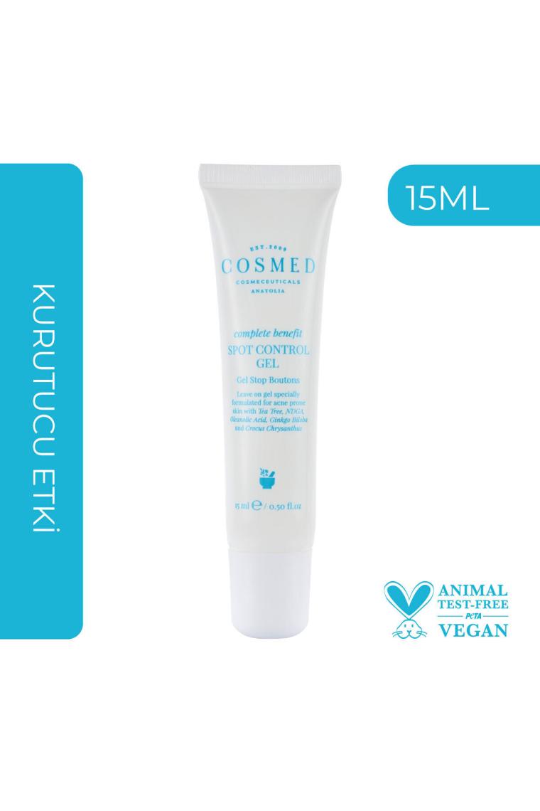 Complete Benefit Spot Control Gel - Akne Eğilimli Ciltler Için Çay Ağacı Içeren Kontrol Jel 15 ml