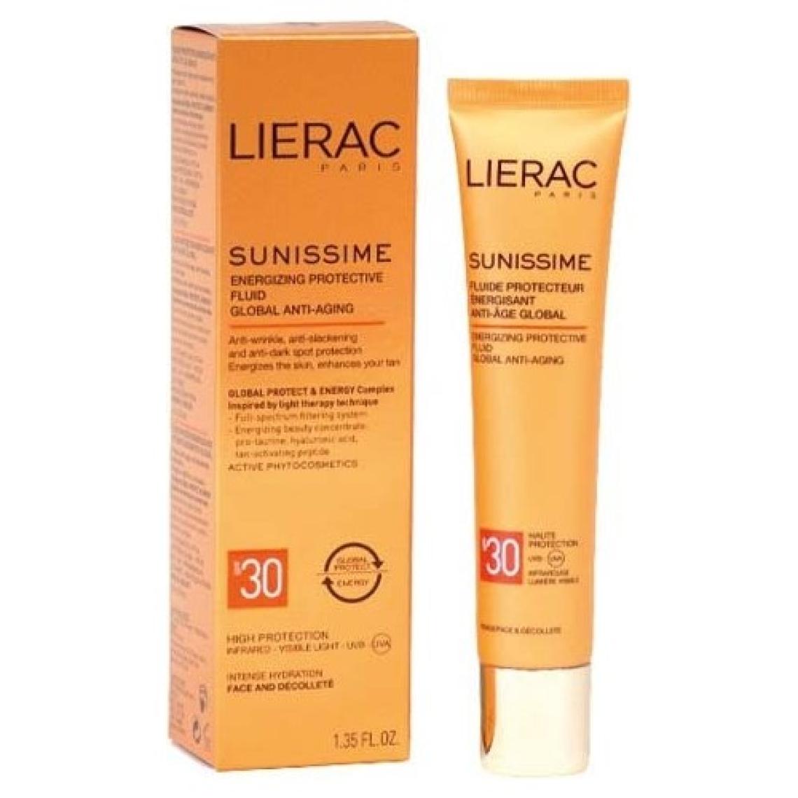 Lierac Sunissime Energizing Protective Fluid Spf30 40ml