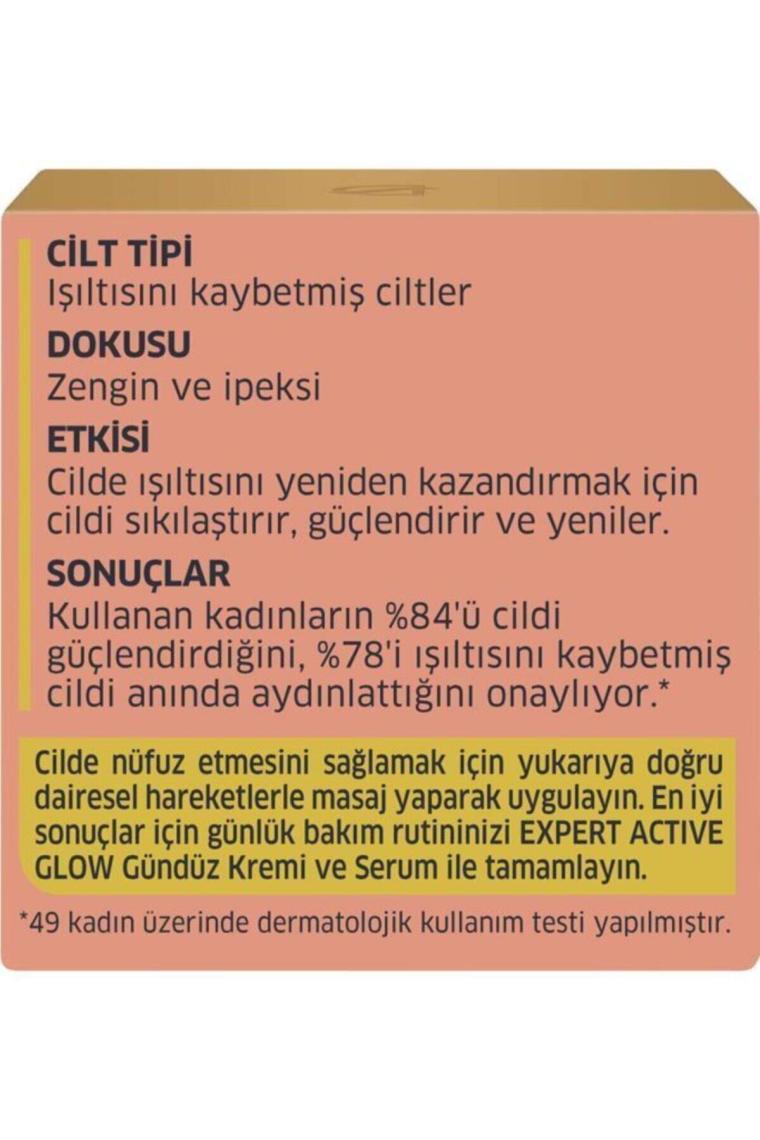 Expert Active Glow Yenileyici Gece Kremi