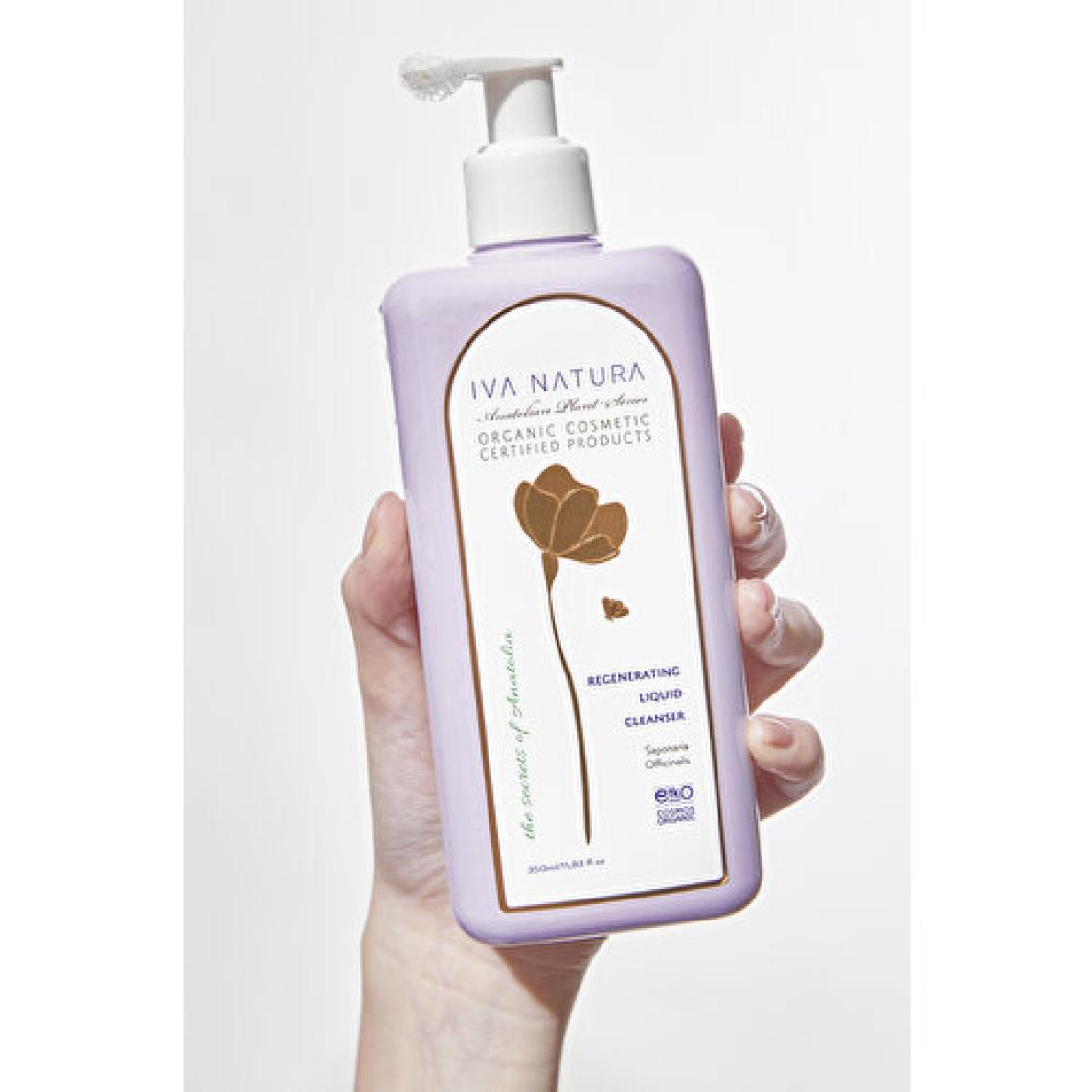 IVA NATURA Yenileyici Yüz Temizleme Jeli Lavanta Ve Aloe Vera Özlü 350 Ml