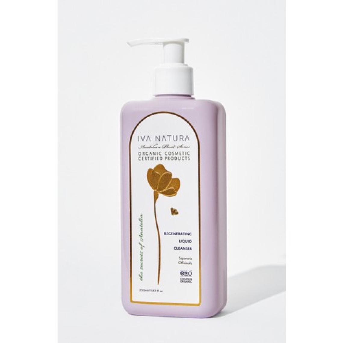 IVA NATURA Yenileyici Yüz Temizleme Jeli Lavanta Ve Aloe Vera Özlü 350 Ml