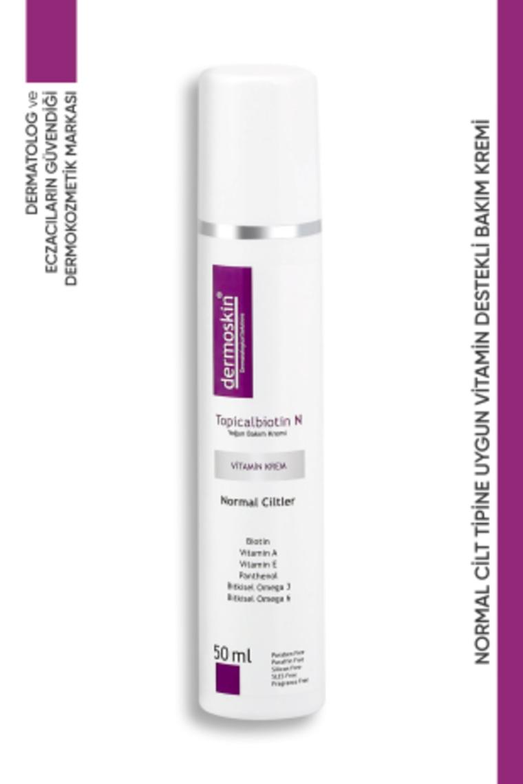 Dermoksin Topicalbiotin N Normal Ciltler için Bakım Kremi 50ml