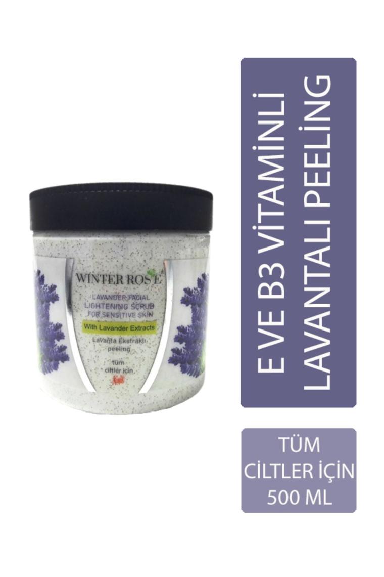 Tüm Ciltler Için Lavanta Ekstraklı Peeling 500 gr