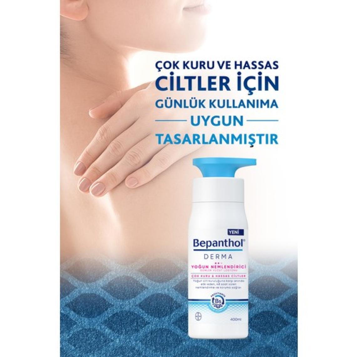 Derma Günlük Yoğun Nemlendirici Vücut Losyonu 400 ml Çok Kuru Ve Hassas Ciltler - Günlük Vücut Bakım