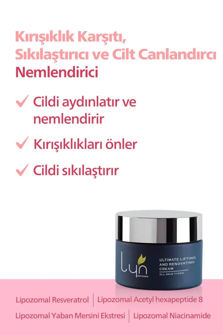 Lyn Skincare Lyn Yenileyici ve Sıkılaştırıcı Nemlendirici Krem