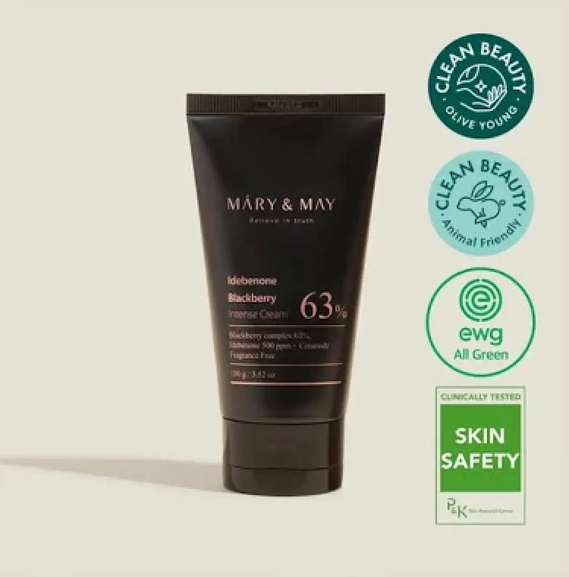 Mary & May Idebenone Blackberry Intensive Cream 100 Gr