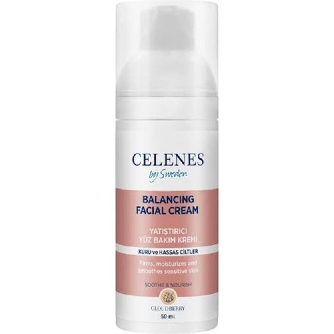 Celenes By Sweden  Yoğun Nemlendirici ve Yatıştırıcı Cloudberry Yüz Kremi Kuru ve Hassas Ciltler 50 ml