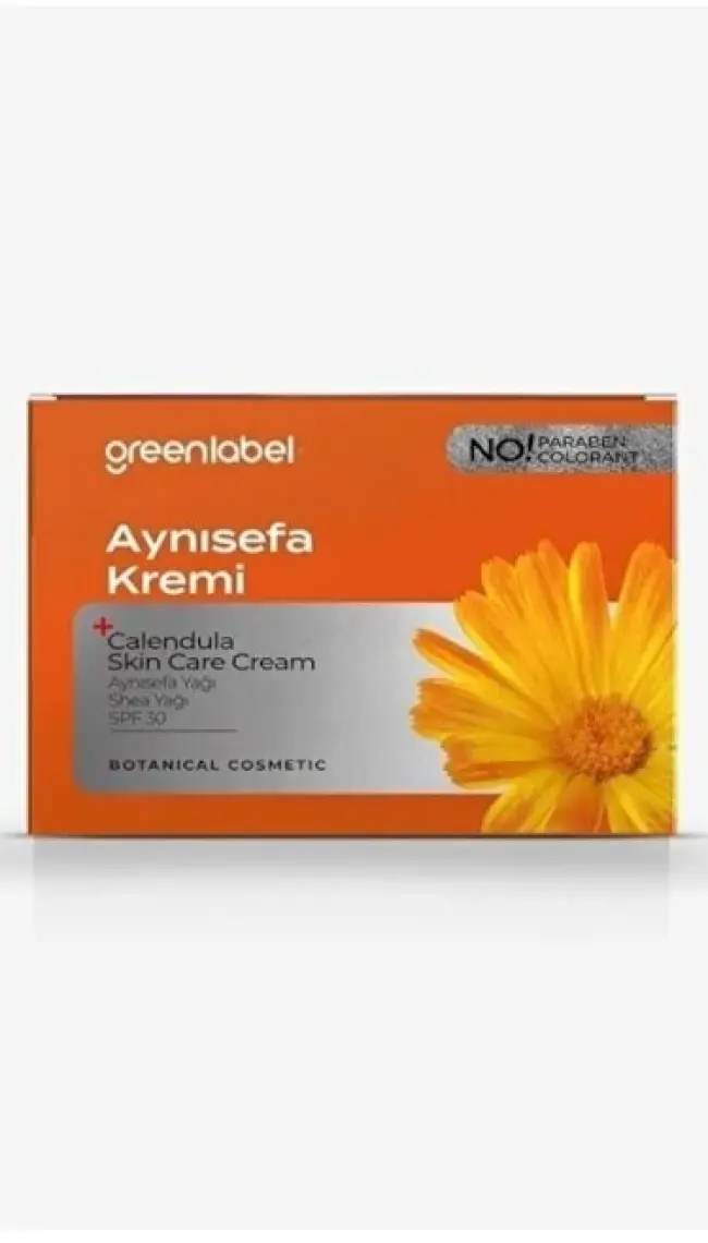 Green Label Aynısefa Yağı Özlü Yoğun Nemlendirme Etkili Cilt Kremi 50ml.