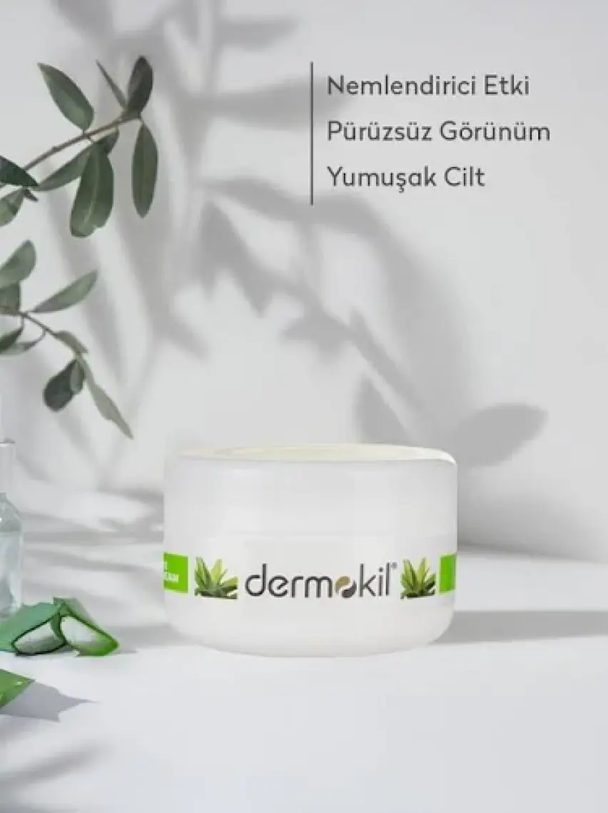 Dermokil El Ve Yüz Kremi Aloe Vera Özlü 300 ml