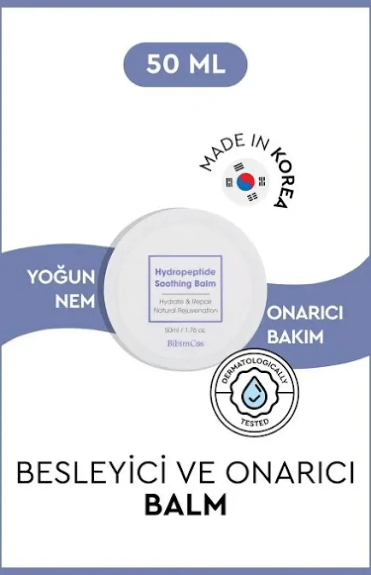 Bibimcos Hydro-Peptide Soothing Yoğun Nemlendirici Balm 50 gr
