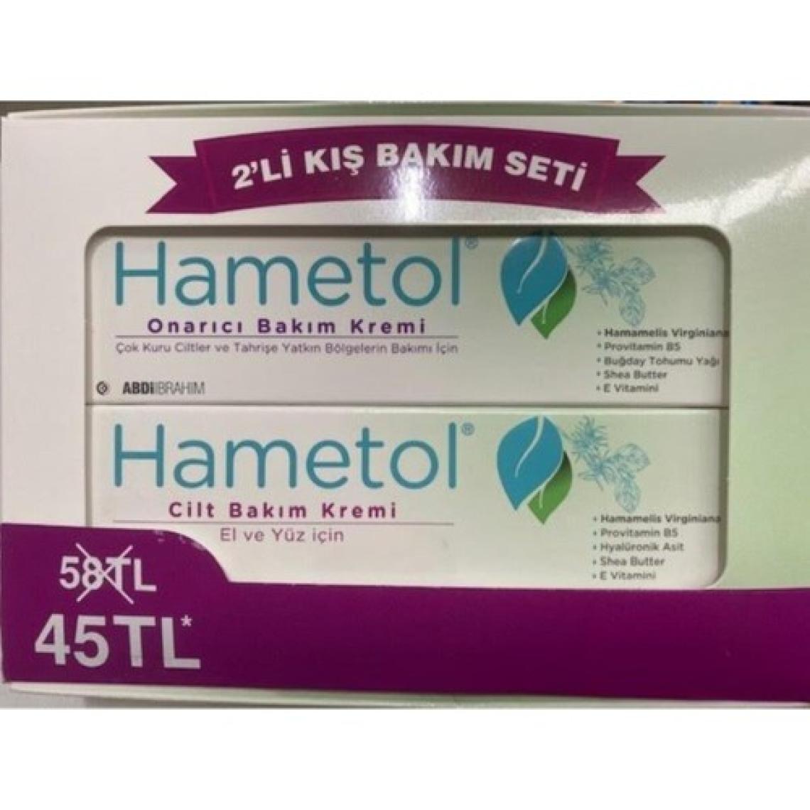 Hametol Cilt Bakım Kremi 30 GR + Hametol Onarıcı Bakım Kremi 30 GR - Abdi İbrahim