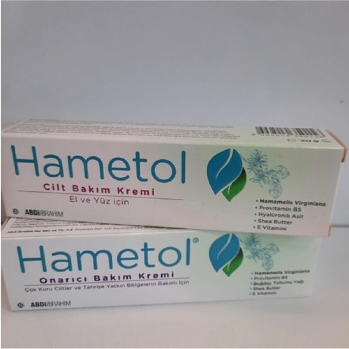Hametol Cilt Bakım Kremi 30 GR + Hametol Onarıcı Bakım Kremi 30 GR - Abdi İbrahim