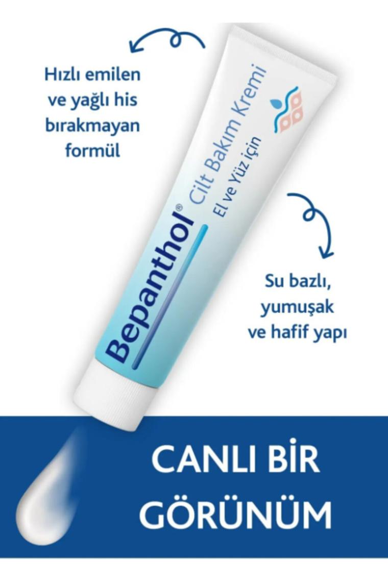 Bepanthol Yüz Ve El Kremi 100 Gr 3 Lü Paket
