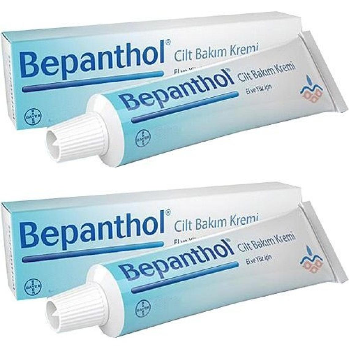 Bepanthol Cilt Bakım Kremi - Pro-Vitamin B5 İçerikli, 2x100 gr, Kuru ve Hassas Ciltler için Günlük Nemlendirici Kremleri